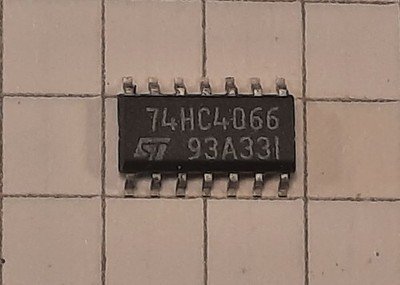 [2x] 74HC4066 High speed CMOS QUAD Bilateral Switch IC SMD SOIC-14