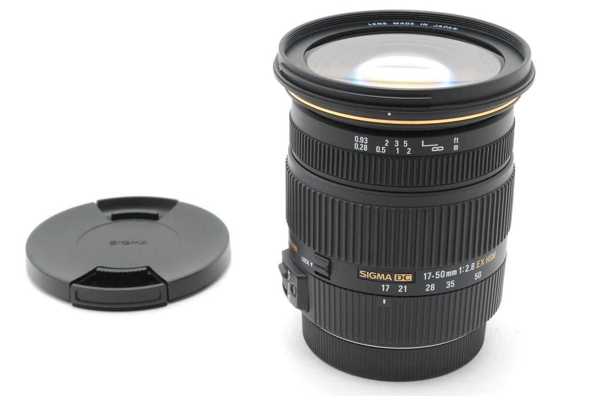 Sigma f/2.8 Camera Lenses 17-50mm Focal for sale | eBay
