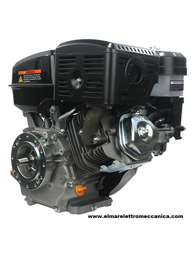 Motore Benzina Loncin G420 14 CV Con Albero Conico 23mm - Per Macchine Agricole, Generatori, Attrezzi