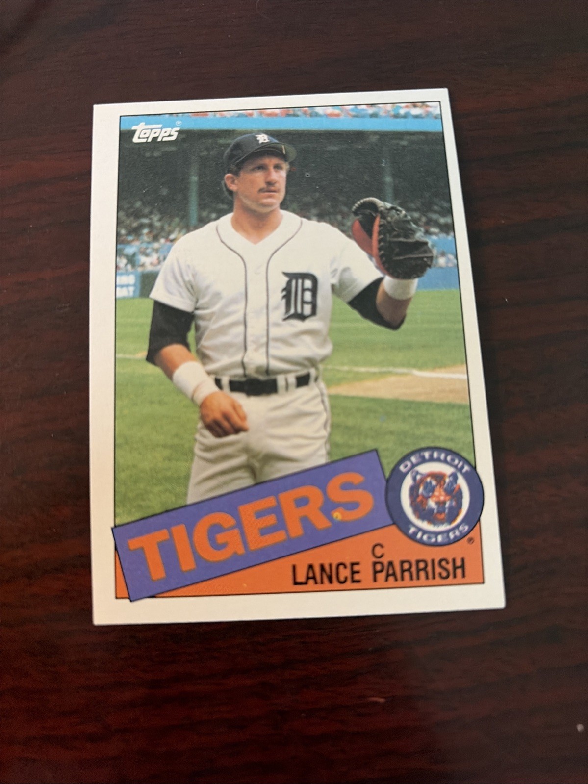 1985 Topps - Lance Parrish #160 Detroit Tigers