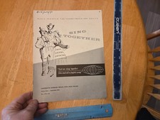 Sing Together - Music Program for Young People and Adults - 1958 Sheetbook