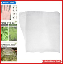 Garden Netting 10 Ft x 10 Ft Fine Mesh 0.8mm PE UV Resistant Plant Cover Bird