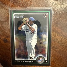 KENLEY JANSEN ROOKIE CARD 2010 Bowman Chrome RC Baseball LOS ANGELES DODGERS