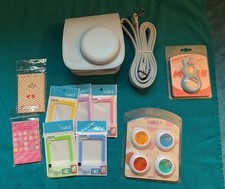 Fuji Instax Mini Film Accessories Bundle.Faux Leather Camera Case, Lenses Frames