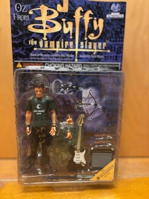 Buffy the Vampire Slayer/Moore Action Fig Oz Gold Signed by Seth Green