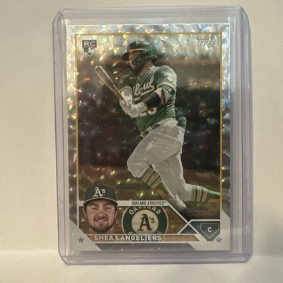 2023 Topps Shea Langeliers SILVER Pack IceFoil RC - SuperBox - 127 Oakland A's