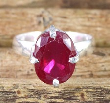 Natural 8.60 Ct Padparadscha Pink Sapphire Cushion Cut Gemstone Certified Ring