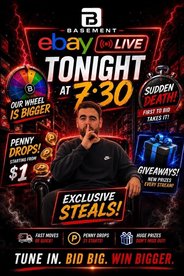 🔥NEW ARRIVALS💰 PENNY DROPS 🎁 GIVEAWAYS ⚡SUDDEN DEATH AUCTIONS