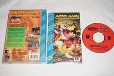 Mickey Mania (Sega CD) Complete w/ Reg Card