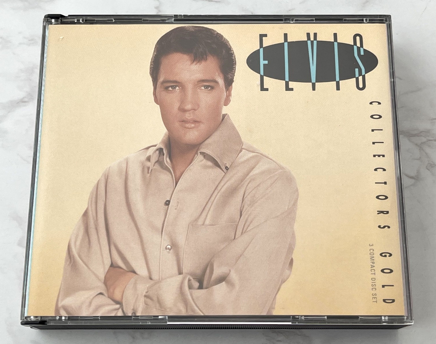 Elvis Presley Collectors Gold 3 CD ORIGINAL USA PRESS! 1991 RCA 3114-2-R OOP!