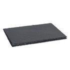 2x Rectangle Slate Serving Platters Home Kitchen Dining Table Setting 30 x 20cm