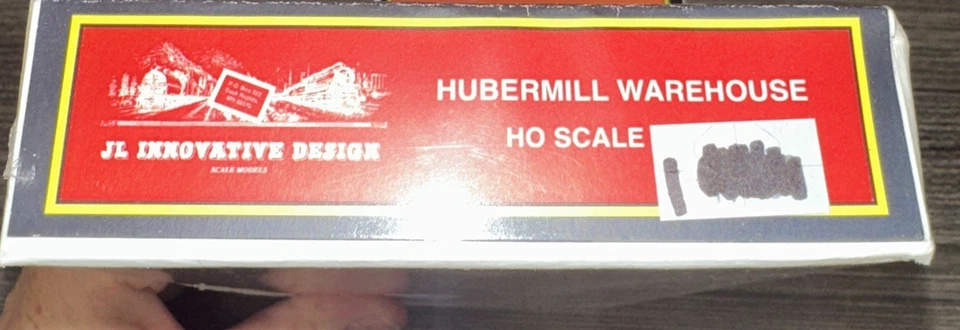 JL Innovative Design HO Kit #121 Hubermill Warehouse NIB - Image 2 of 2