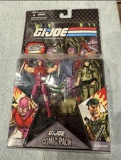 G.I. Joe Comic Pack 25th Anniversary Nemesis Immortal vs Lt. Falcon Figures