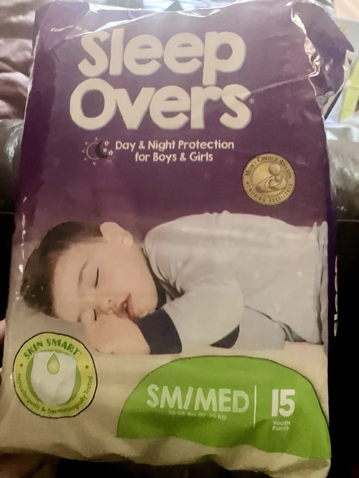 Lot Of 4 Cuties Sleep Overs Youth Underwear Small / Medium 38 to 65 lbs. 60total
