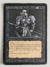 Hypnotic Specter Limited Edition - Beta Edition Regular HP Heavily Played MTG 