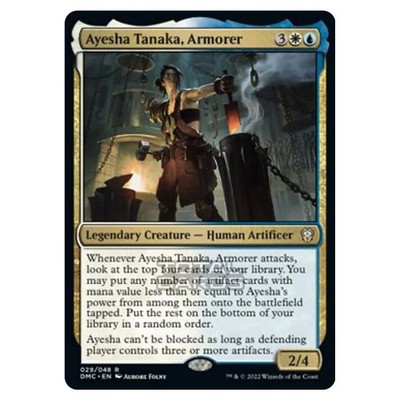Magic The Gathering Dominaria United Commander Ayesha Tanaka, Armorer 29/48