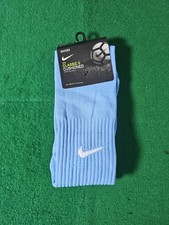 Nike Classic II Soccer Football Dri Fit Socks / Mens 8 - 12 / Light Blue / NWT