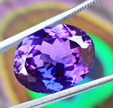 26.55 Ct Natural Purple Blue Montana Sapphire Flawless Certified Loose Gemstone