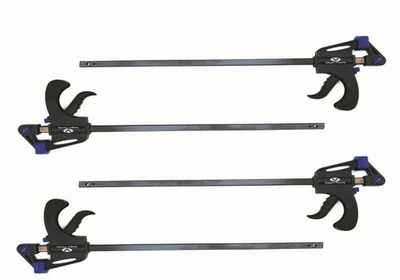 Schnellspannzwingen Einhandzwingen Klemmzwinge 600mm Allrounder 4 Stück Zwingen - Bild 1 von 4