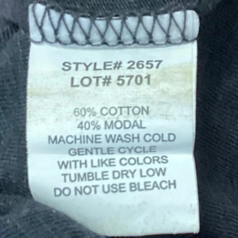 Terez Women's Black Crew Neck Short Sleeve Pullover Fitness T-Shirt Top Size S - Image 4 of 4