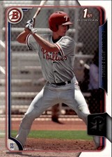 2015 Bowman Draft #56 Lucas Williams Philadelphia Phillies