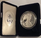 1994-P AMERICAN SILVER EAGLE Proof .999 1 Troy oz $1 US Dollar w Boxes & COA