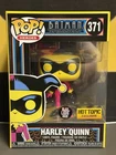 Funko Pop! Batman Harley Quinn #371 Black Light Glow Hot Topic Exclusive