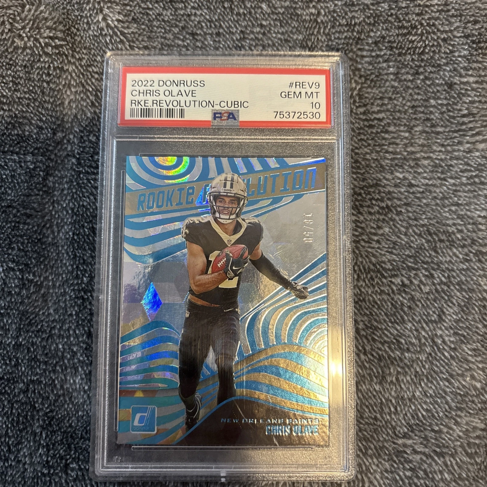 Chris Olave Panini Donruss Rookie Revolution #REV9 Cubic