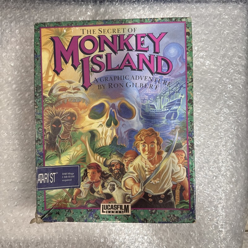 The Secret of Monkey Island - Atari ST - Complete