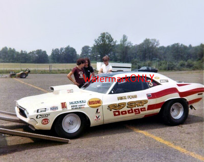 Mike Fons ''Rod Shop Dodge'' 1972 Dodge Challenger Pro Stocker PHOTO! #(19)