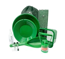 Sluice Fox All-in-One Gold Panning Kit with Portable Sluice – Featuring Mi