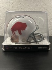 Billy Shaw Buffalo Bills Football Original Autographed Riddell Mini Helmet HOF