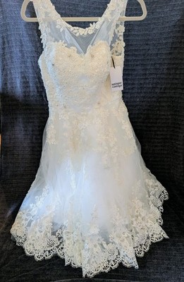 retro inspired bridesmaid dresses Sienna V-Neck Gown - Cream - M main image 0