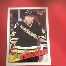 Topps 1993 Premier Larry Murphy #173 Pittsburgh Penguins NHL All-Star Card