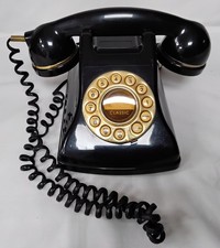 Mybelle Classic 873 Vintage Rotary Dial Telephone Black - RL214/12
