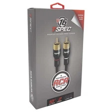 Metra Heise T-Spec V16RCA-102 10ft RCA Cable 16AWG Shielded Audio Interconnect