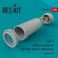 1/48 Sukhoi Su-7 Afterburner Detail Up Parts for SMER/KP