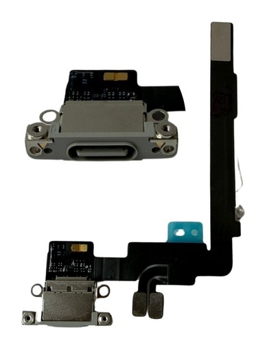 ORG Original USB-Ladeanschluss, ausgebaut aus einem iPhone 16 Pro Max (Weiß)