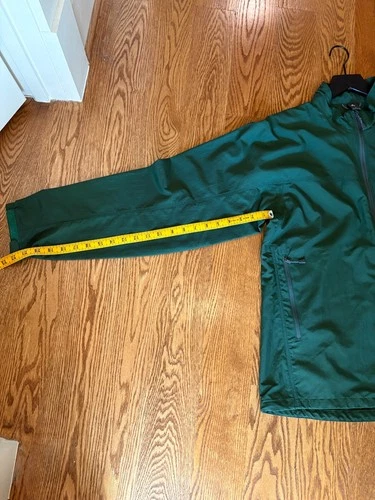 Montbell Japan O.D. Lightweight Windbreaker Jacket Dark Forest Green | Large image 4