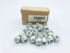Lot of 25 FLEXLOC 44ZN26 Top Lock Nut M12X1.75 Stainless Steel
