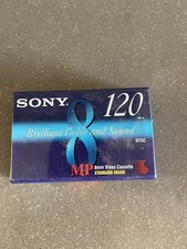 Sony 8mm Standard Video Cassette Tape 120 Min New Sealed MP