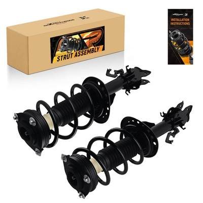 2X Front Complete Shocks / Struts Coil Spring & Mounts For Nissan Juke 2011-17