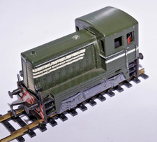 Gützold H0 G15, Diesellok,  BN150, dunkelgrün, DC,  o. OVP , getestet /Video