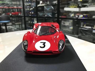 TOPMARQUES 1/18 フェラーリ　330 P4 No.3 1967 1/18 Top Marques Ferrari 330 P4 1000km Monza #3 Winner 1967 LE