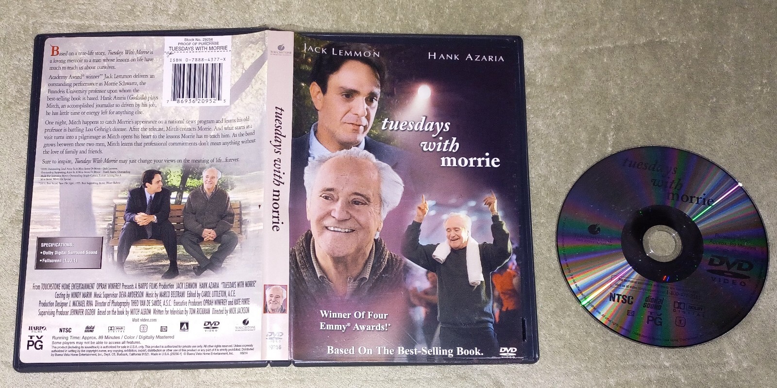 Tuesdays With Morrie (DVD, 2003) for sale online