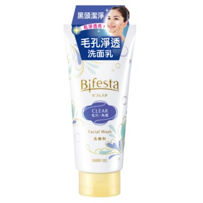 [Bifesta] Brillante Up Transparente Poros Refinador Hidratante Facial Lavar 120g