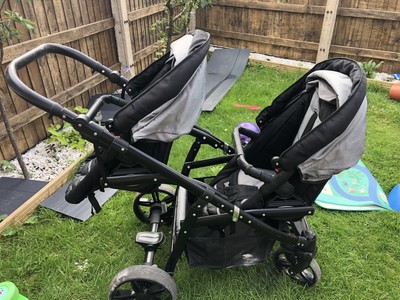 onyx tandem pram