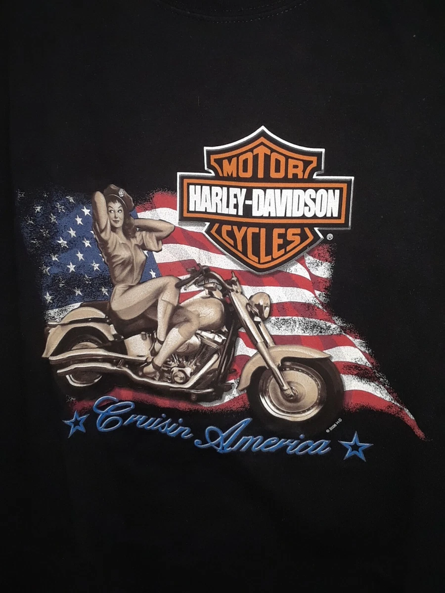 Harley Davidson Mens Graphic T-Shirts. Cruising America Miami