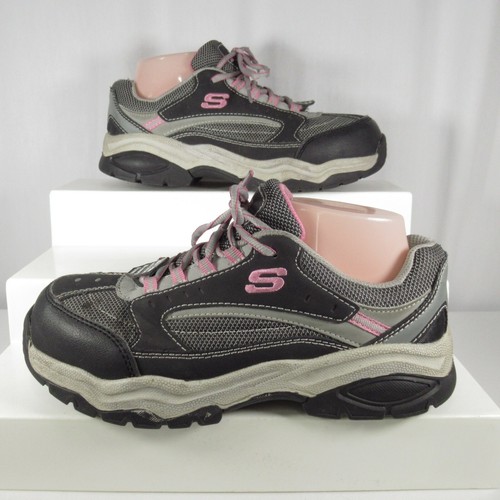 skechers women's steel toe shoes