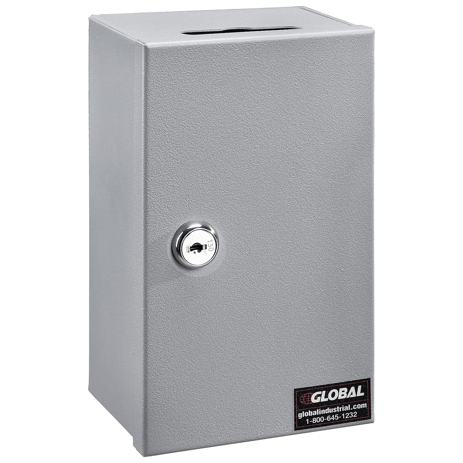 Industrial Drop-in Key Control Box Keyed Alike Gray Lockbox